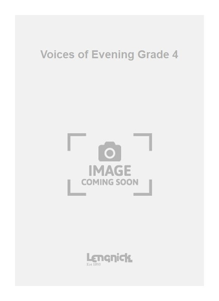 Voices of Evening Grade 4